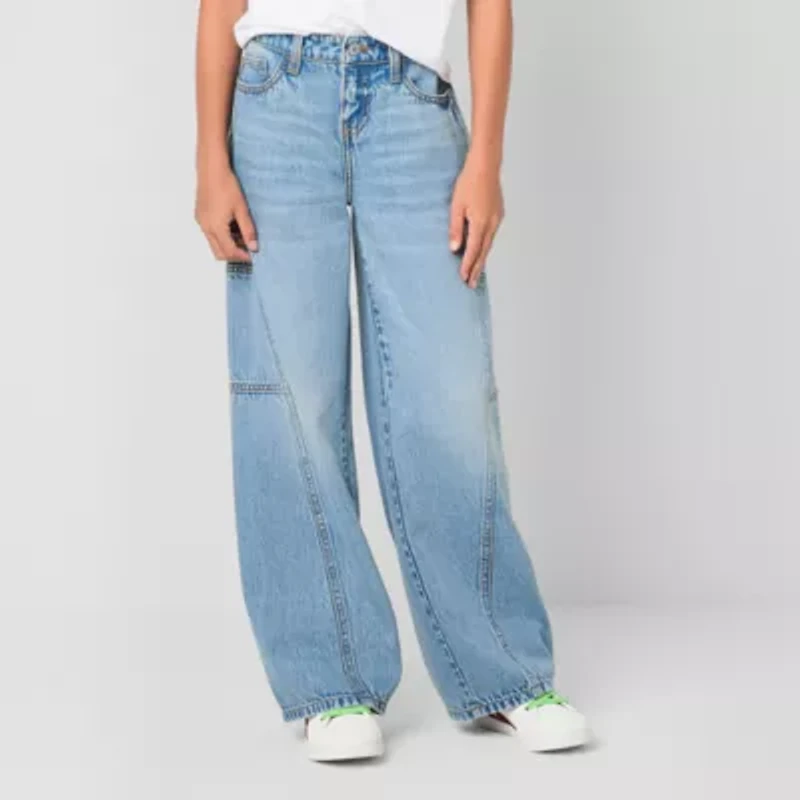 Thereabouts Little & Big Kid Girls Baggy Fit Jean