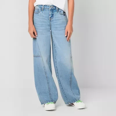 Thereabouts Little & Big Kid Girls Baggy Fit Jean