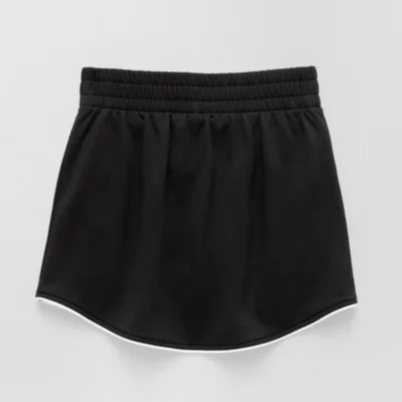 Xersion Super Soft Little & Big Kid Girls Mid Rise Fleece Skort