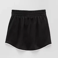 Xersion Super Soft Little & Big Kid Girls Mid Rise Fleece Skort