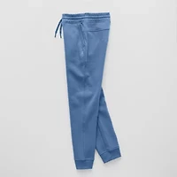 Xersion Little & Big Kid Boys Cuffed Mid Rise Regular Fit Fleece Jogger Pant