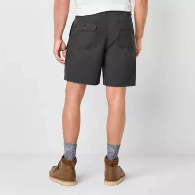 St. John's Bay Canvas Hiking Mens 7" Cargo Short