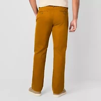 St. John's Bay Stretch Chino Mens Straight Fit Flat Front Pant