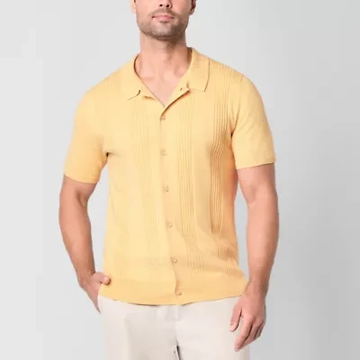 Stafford Mens Short Sleeve Cardigan