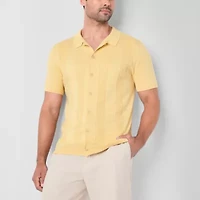 Stafford Mens Short Sleeve Cardigan