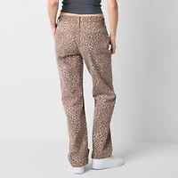 Arizona Womens Juniors Low Rise Straight Leg Jean