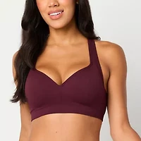 Xersion Womens Low Support Seamless Cross Back Sports Bra