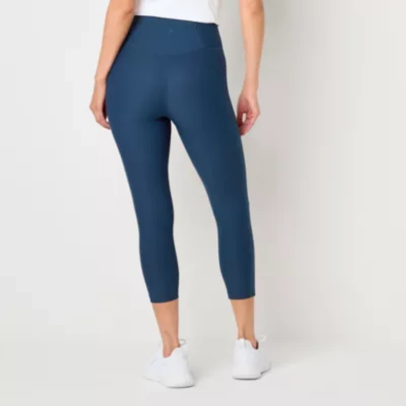 Xersion EverContour+ Womens High Rise 21" Cropped Legging