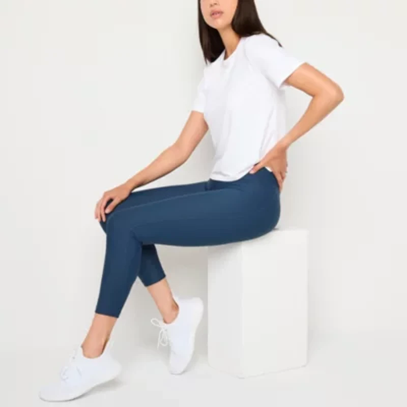 Xersion EverContour+ Womens High Rise 23" Cropped Legging