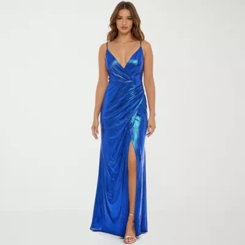 Rene by Ruiz Collection Womens Sleeveless Evening Gown