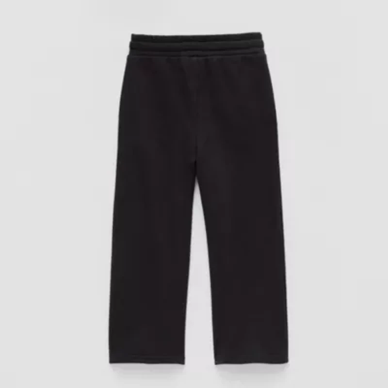 Okie Dokie Toddler & Little Girls Wide Leg Regular Fit Pull-On Pant