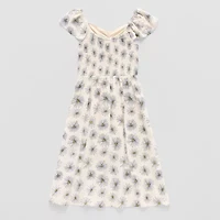 Thereabouts Little & Big Kid Girls 2-pc. Sleeveless Flutter Sleeve A-Line Dress