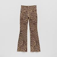 Xersion Little & Big Kid Girls Quick Dry Flare High Rise Regular Fit Pull-On Pant