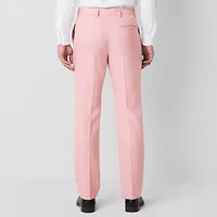 J. Ferrar Mens Big and Tall Classic Fit Flat Front Suit Pant