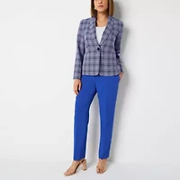 Black Label by Evan-Picone Tweed Womens Classic Fit Suit Jacket