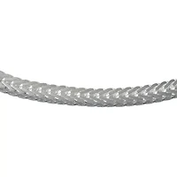 Made in Italy Mens Sterling Silver 9 Inch Solid Link Chain Bracelet