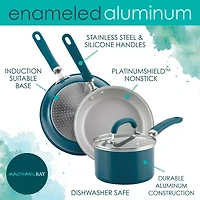 Rachael Ray Create Delicious 13-pc. Aluminum Non-Stick Cookware Set