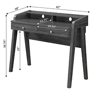 Newport Deluxe 2-Drawer Desk