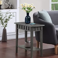 Dennis End Table with Shelf