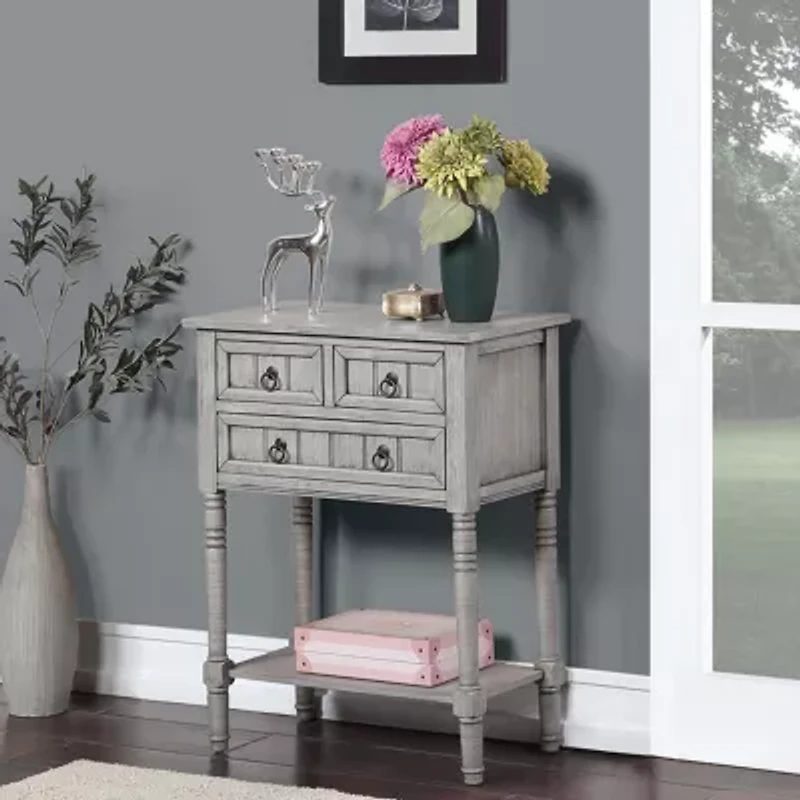 Kendra 3-Drawer Console Table