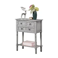 Kendra 3-Drawer Console Table