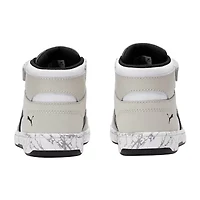 PUMA Rebound Mid Layup Marble Little Kid Boys Basketball Shoes