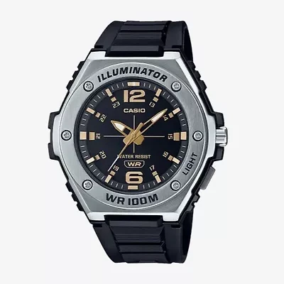 Casio Mens Black Strap Watch Mwa100h-1a2v