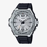 Casio Mens Black Strap Watch Mwa100h-7av