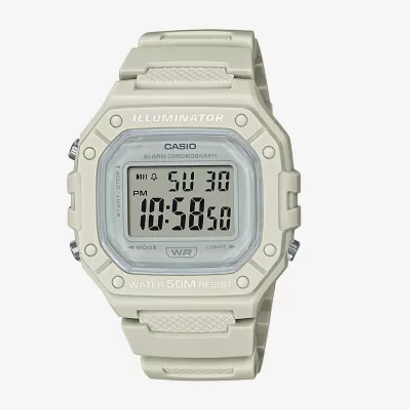 Casio Mens Strap Watch W218hc-8av