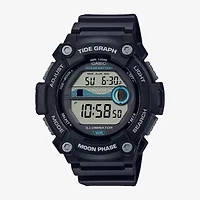 Casio Mens Black Strap Watch Ws1300h-1av
