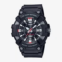 Casio Mens Black Strap Watch Mw610-1av