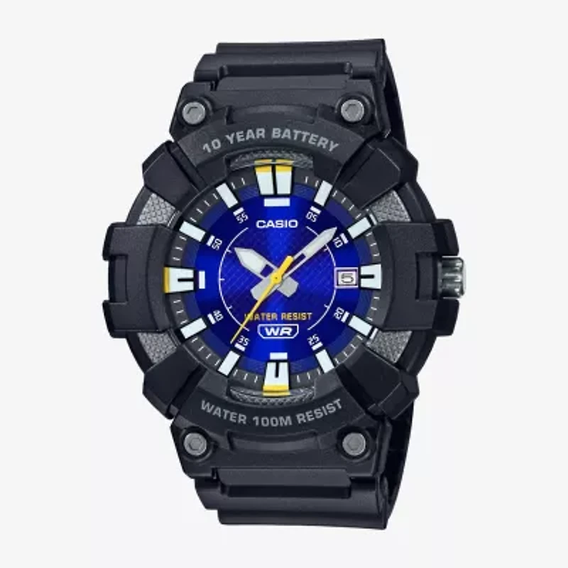 Casio Mens Black Strap Watch Mw610-2av