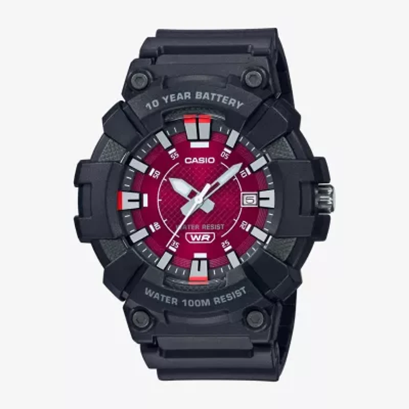 Casio Mens Black Strap Watch Mw610-4av