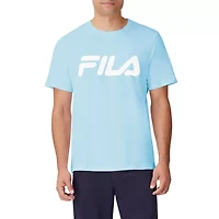 FILA Mens Crew Neck Short Sleeve Active T-Shirt