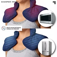 Sharper Image Heated Neck + Shoulder Wrap
