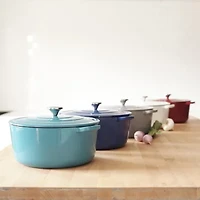 Cooks Cast Iron 7-qt. Dutch Oven with Lid