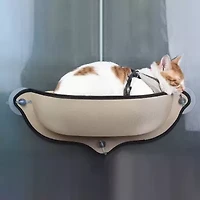 Pet Life Gravity-Lounge' Suction Cup Kitty Lounger Pet Bed