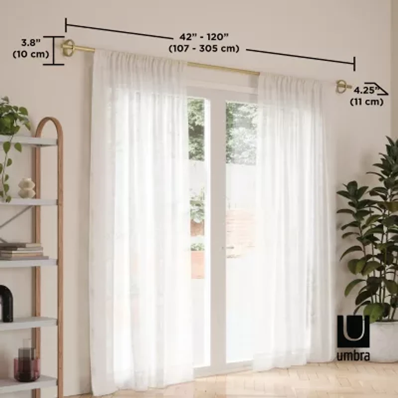 Umbra Ringlet 1 Adjustable Curtain Rod