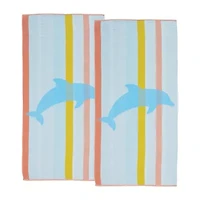 Linery Vibrant Colors 2-pc. Quick Dry Beach Towel