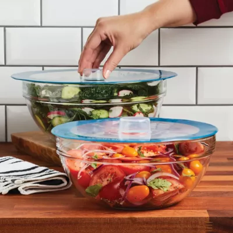 Rachael Ray Silicone Suction 2-pc. Lid Set