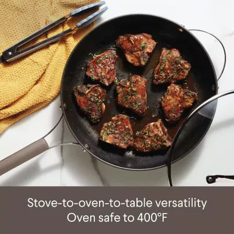 Ayesha Curry Collection Hard Anodized 12.25" Skillet