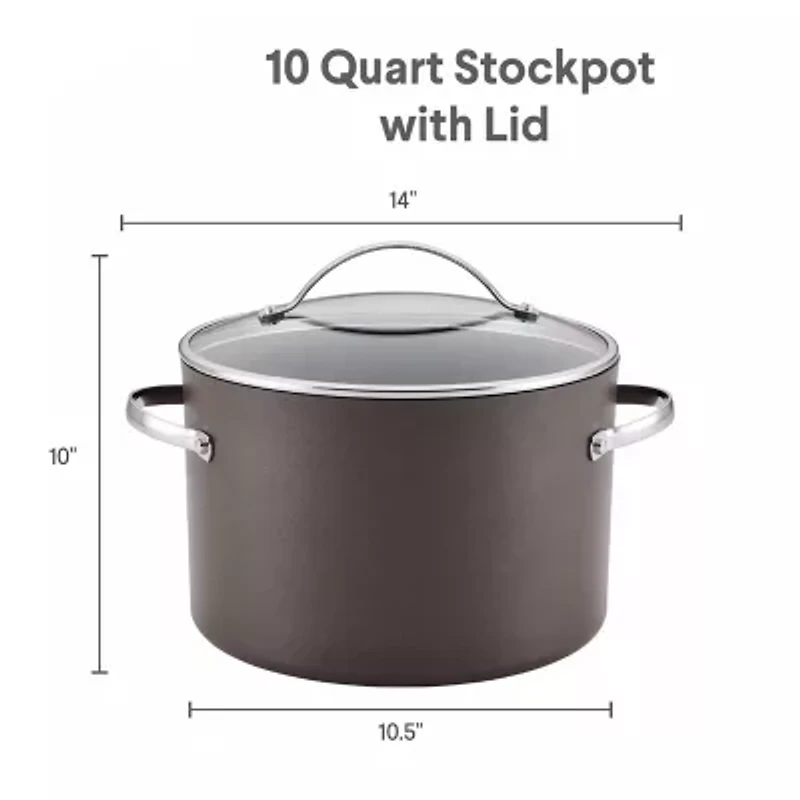 Ayesha Curry Collection Hard Anodized 10-qt. Stockpot