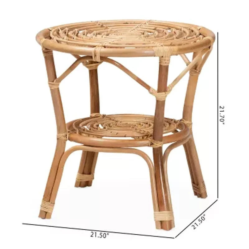 Cariel Rattan Coffee Table