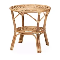 Cariel Rattan Coffee Table