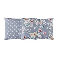 Richmond Park Talia Floral 3-pc. Midweight Comforter Set