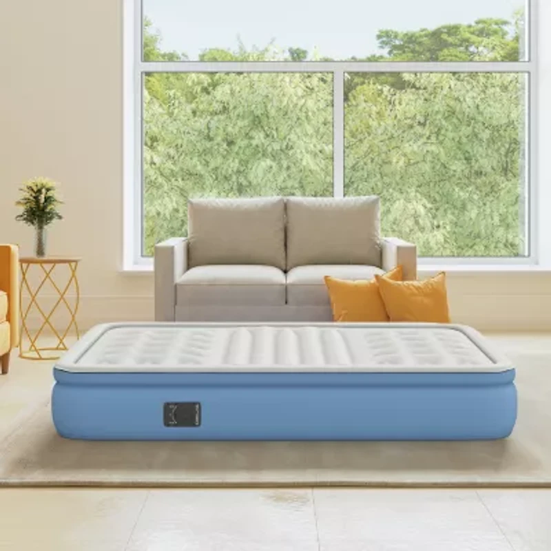 Simmons Beautyrest Lumbar Firm Air Mattress With Built-In Pump