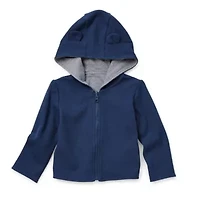 Okie Dokie Baby Boys Hooded Lightweight Puffer Jacket