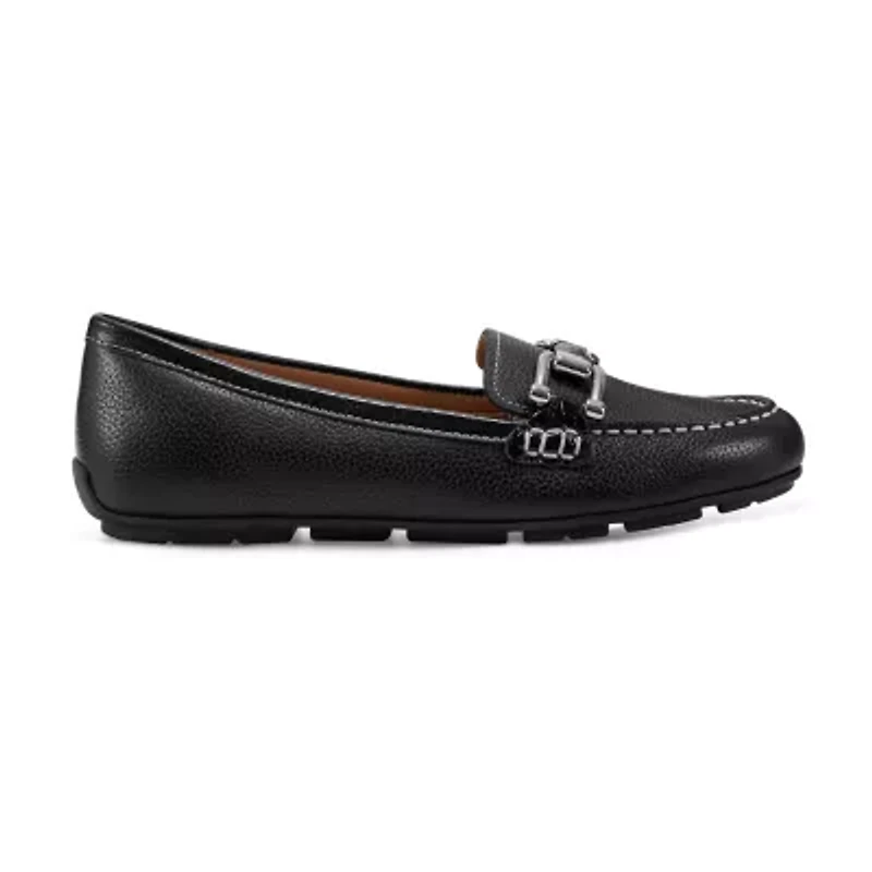 Easy Spirit Megan Womens Moc Closed Toe Loafers