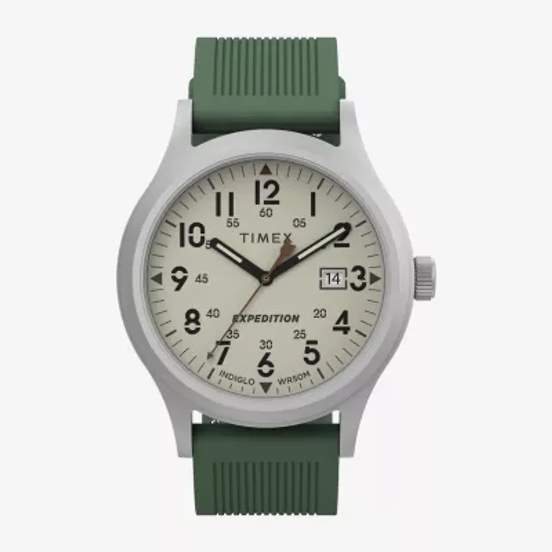 Timex Expedition Mens Green Strap Watch Tw4b30100jt