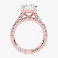 Signature By Modern Bride (G-H / Vs2-Si1) Womens 5 CT. T.W. Lab Grown White Diamond 14K Gold Round Bridal Set